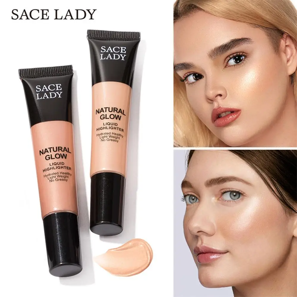 SACE LADY жидкость с высокой яркостью осветляет тон кожи 3 вида цветов хайлайтер