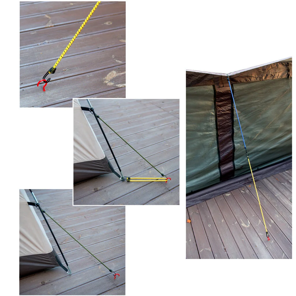 Эластичные тянущиеся ремни с крючком 6 шт.|Уличные инструменты| |