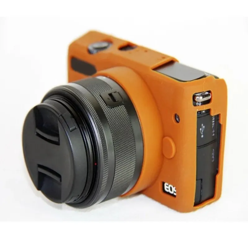 Новый легкий чехол для Canon EOS M10 силиконовая сумка фотоаппарата защитный корпуса 4