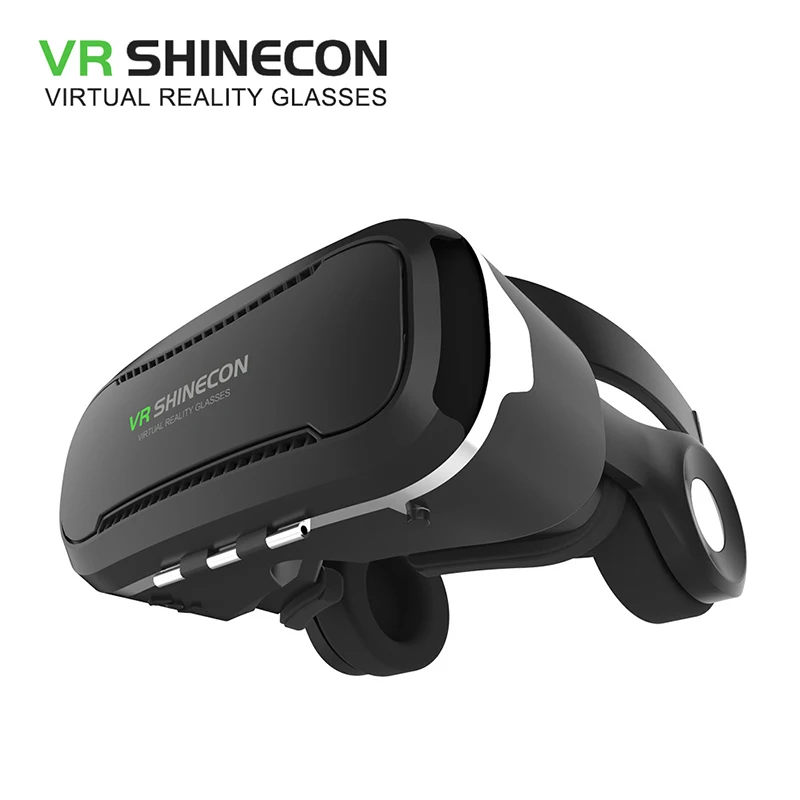 SHINECON 4 0 VR box 2 Очки виртуальной реальности google cardboard 3D очки с гарнитурой для