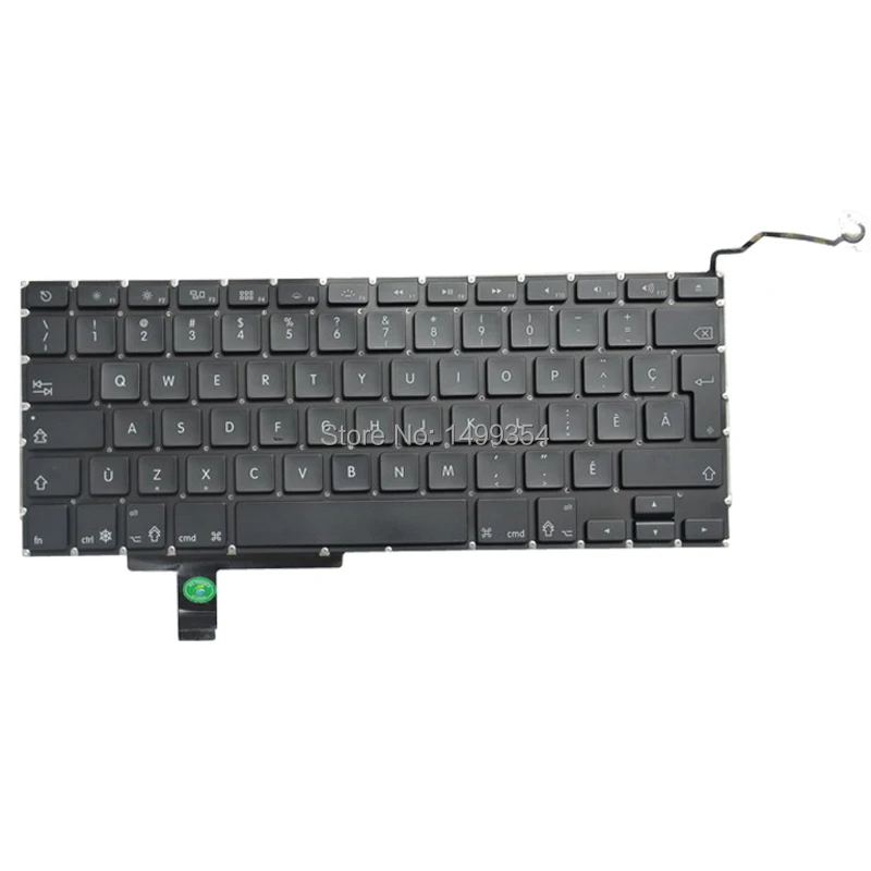 Подлинная канадская клавиатура A1297 с подсветкой для Apple Macbook Pro 17 ''A1297