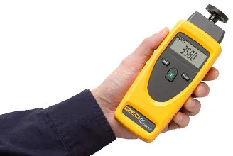 100% Аутентичные Fluke 931 F931 Тахометр бесконтактный оптический и контактный