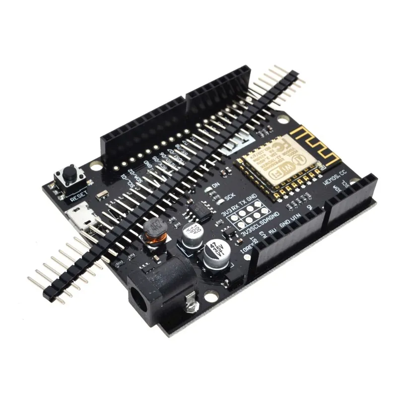 WeMos D1 R2 V2.1.0 WiFi uno based ESP8266 for arduino nodemcu Compatible | Электронные компоненты и