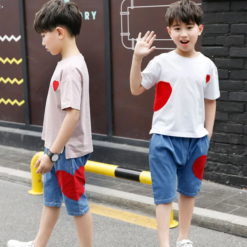 Комплект одежды для мальчиков-подростков из 2 предметов на возраст 8-12 лет |