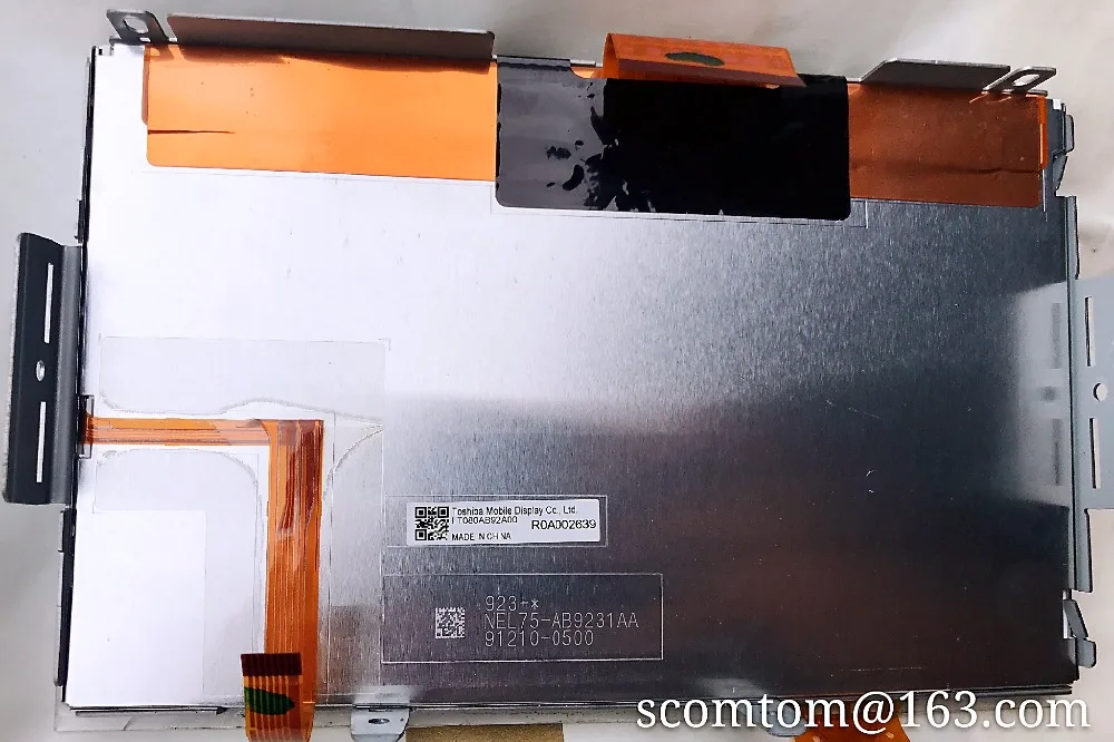 8-дюймовый ЖК-монитор с сенсорным экраном LT080CA31000 LT080AB92A00 LTA080B923F для автомобильной