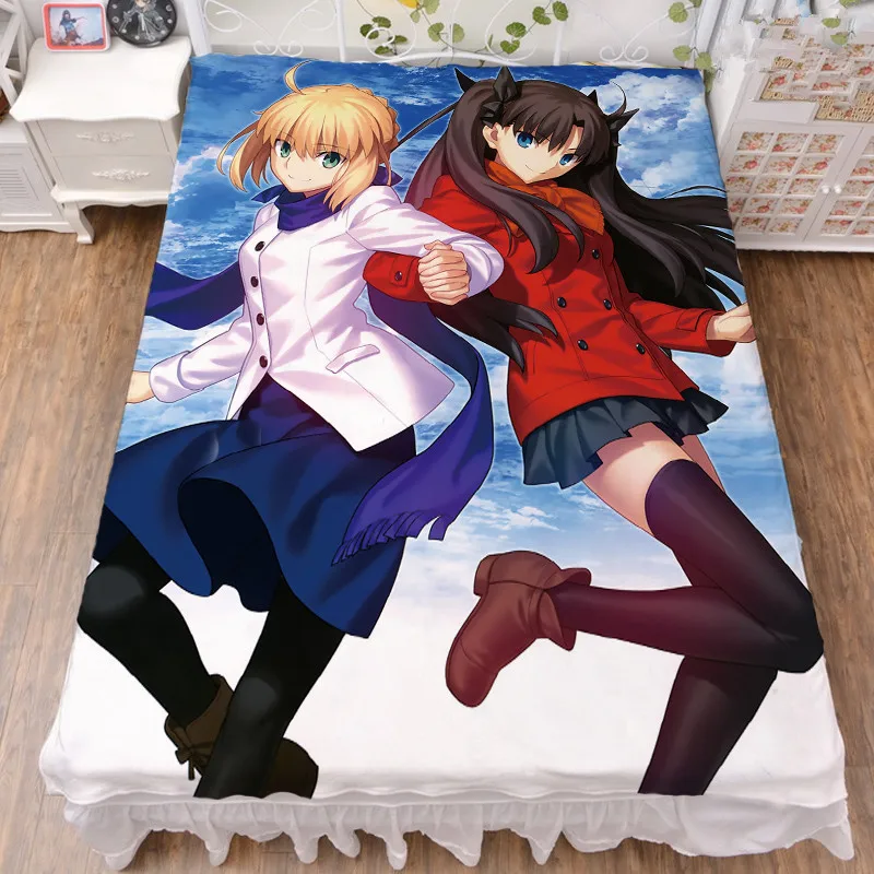 Постельное белье Tohsaka Rin Archer из молочного волокна с героями аниме Fate/stay night FGO