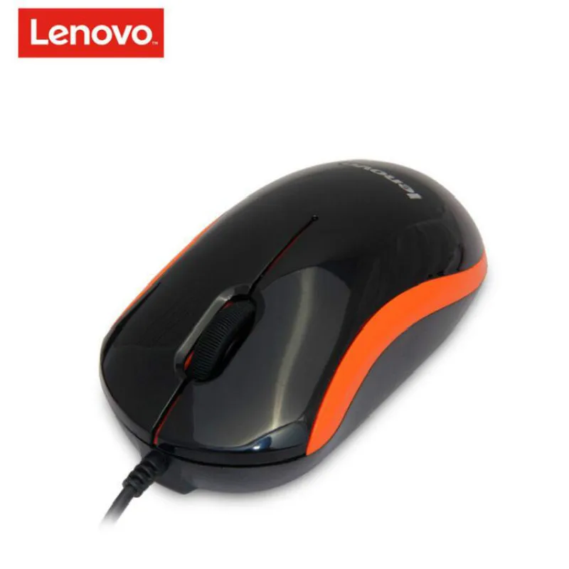 Оригинальная Проводная оптическая мышь Lenovo M100 мини usb геймерская для ноутбука