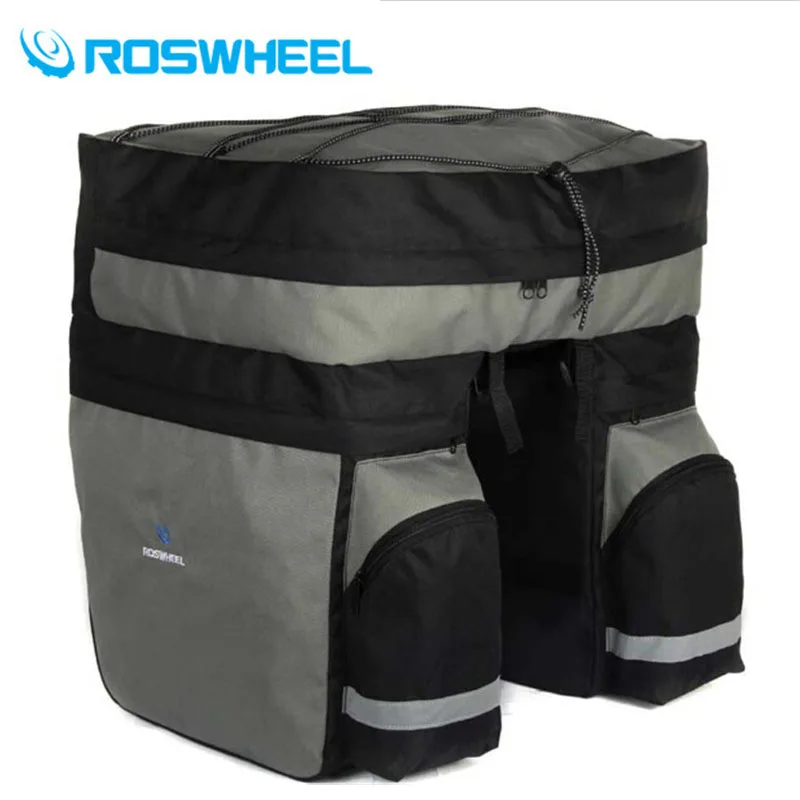 Сумка-мессенджер ROSWHEEL 60L MTB для велосипеда задняя стойка велосипедная Сумка на