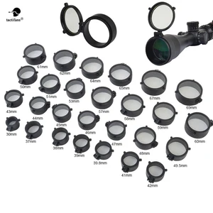 Тактический прицел для винтовки, винтовка, линза, чехол, откидной, с пружинным калибром, защита от стрельбы, охоты, пейнтбола, аксессуары