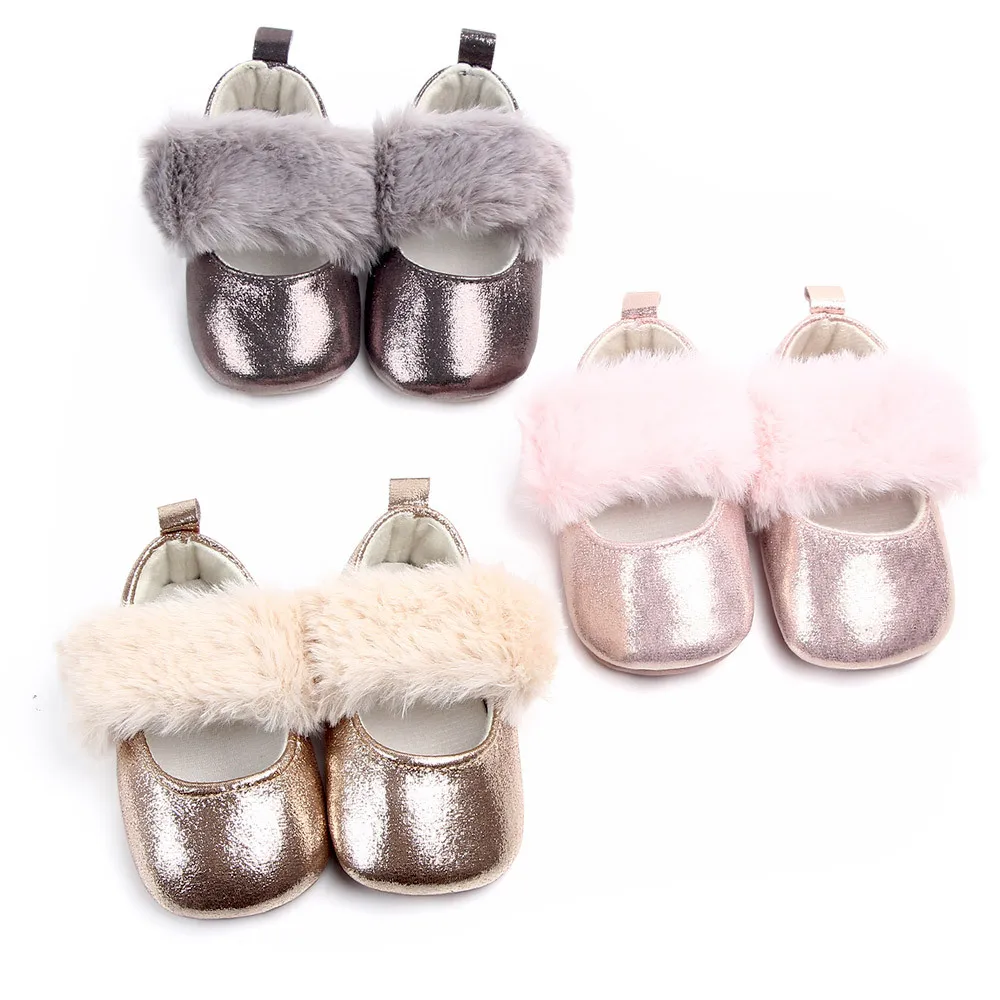 

Spring Autumn New Baby Girl Fashion Princess Shoes Cute Shallow Baby First Walkers Toddler Crib Shoes 11cm 12cm 13cm Solid Color