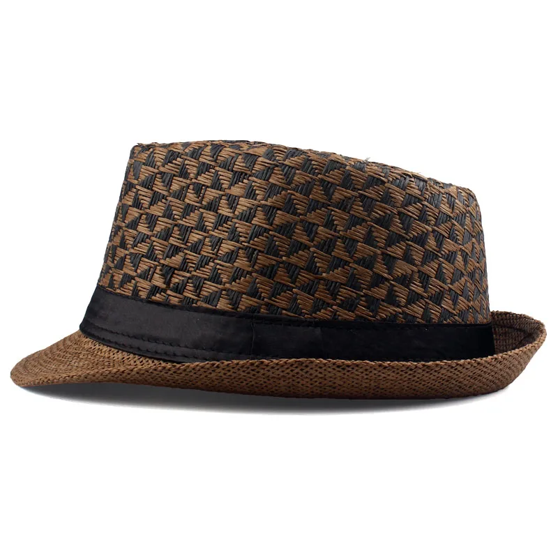[YARBUU] Brand cap New Spring Summer Unisex Structured Linen Fedora Hat Vintage Hats For Men Women Jazz Felt Panama Caps | Аксессуары