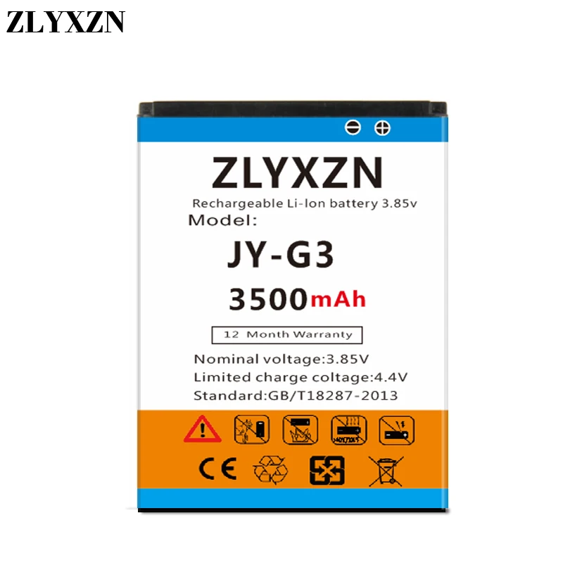 Аккумулятор высокой емкости 3500 мАч JY G3 для jiayu G3S G3C G3T Высококачественная