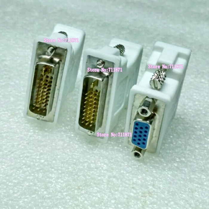 Адаптер DVI VGA разъем 24 + 5 DVI24 1 D-Sub адаптер 15P гнездовой Мужской | Электроника