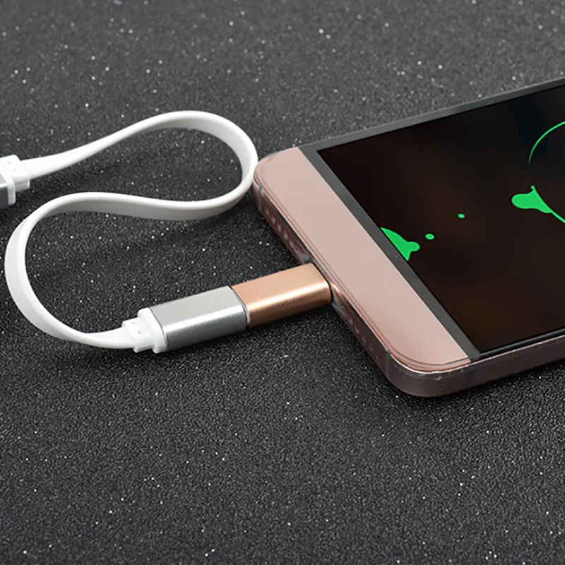 Mini usb type-C штекер Micro USB Женский usb-c переходник conventer адаптер разъем для поддержки зарядки передачи данных xiomi