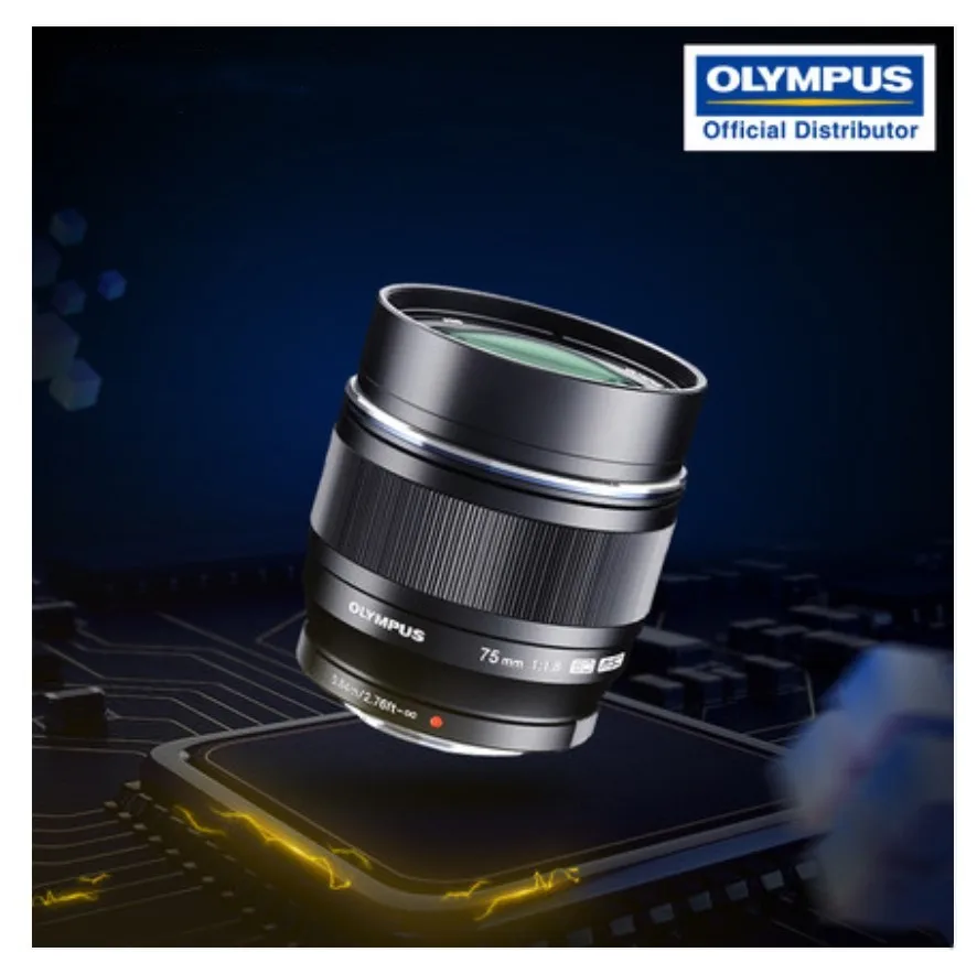 Объектив OLYMPUS 75/1.8 M.ZUIKO DIGITAL ED 75 мм F1.8 черный | Электроника