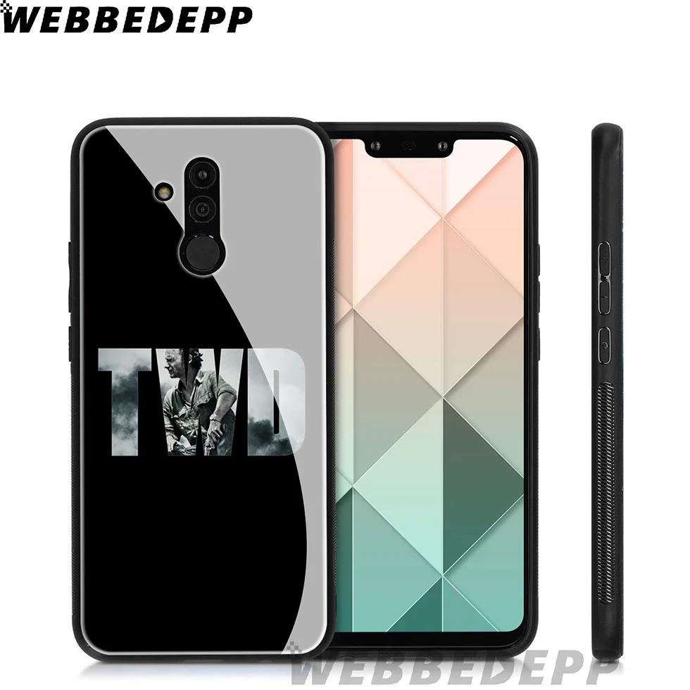 WEBBEDEPP чехол из закаленного стекла для Huawei Mate 20 P20 P10 P Smart 2019 2018 и Honor 10 9 8X 7A Lite Pro |