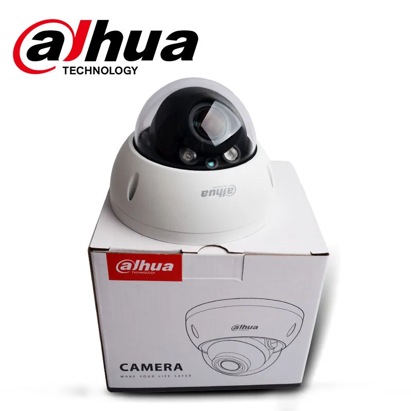 

Dahua 6MP POE H.265 IPcamera multi-language IPC-HDBW4631R-AS IK10 IP67 Audio and Alarm in/out IR30m IP camera support SD card