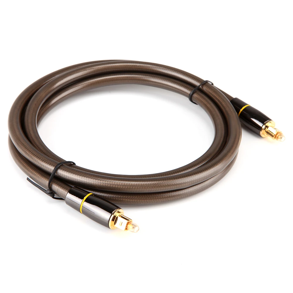 OD7.0mm оптического волокна Цифровой Аудио Видео Кабель с разъемом toslink разъем 1.5 м 5ft