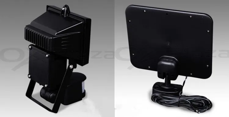 Солнечные наружные светодиодные садовые светильники 60 светодиодов PIR датчик