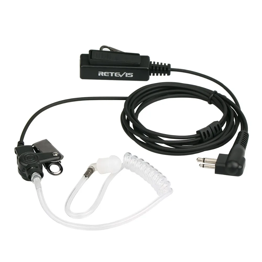PTT 2PIN наушники с микрофоном 10 шт. большой размер гарнитура для Motorola EP450 PRO1150 CP100 GP2000