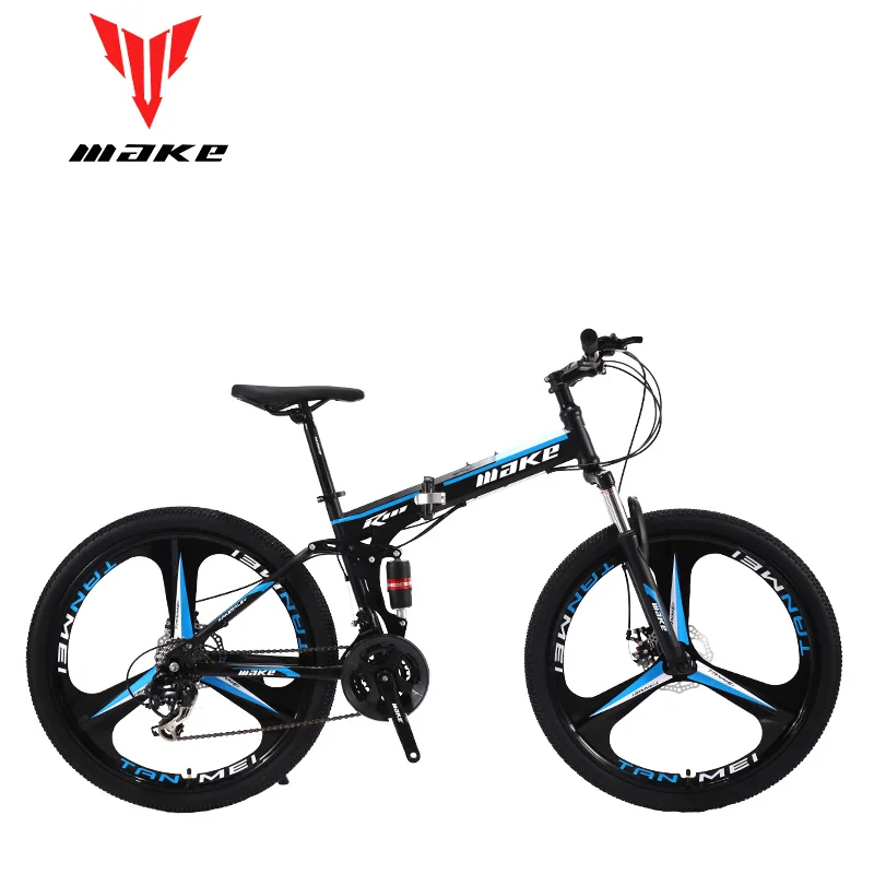 Стальная рама Make горный велосипед 26 дюймов SHIMANO MTB 24 скорости | Спорт и развлечения
