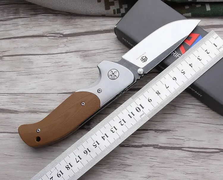 Llxxmm выживания складной нож инструмент G10 ручка AUS 8 лезвием Открытый Охота