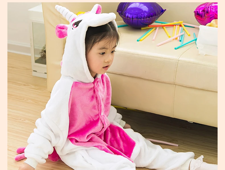 Горячий фланели единорог Pijama мультфильм косплей взрослый мужской домашняя