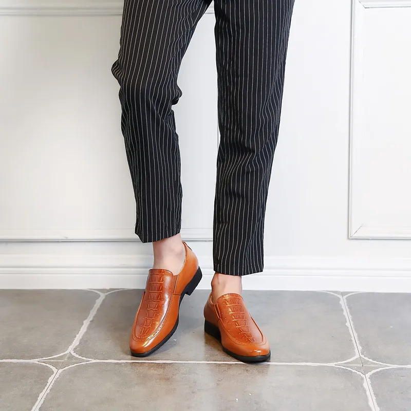 

Men Designer Shoes Spring Leather High Quality Brand Comfortable Casual Leather Shoes #MPX8116218