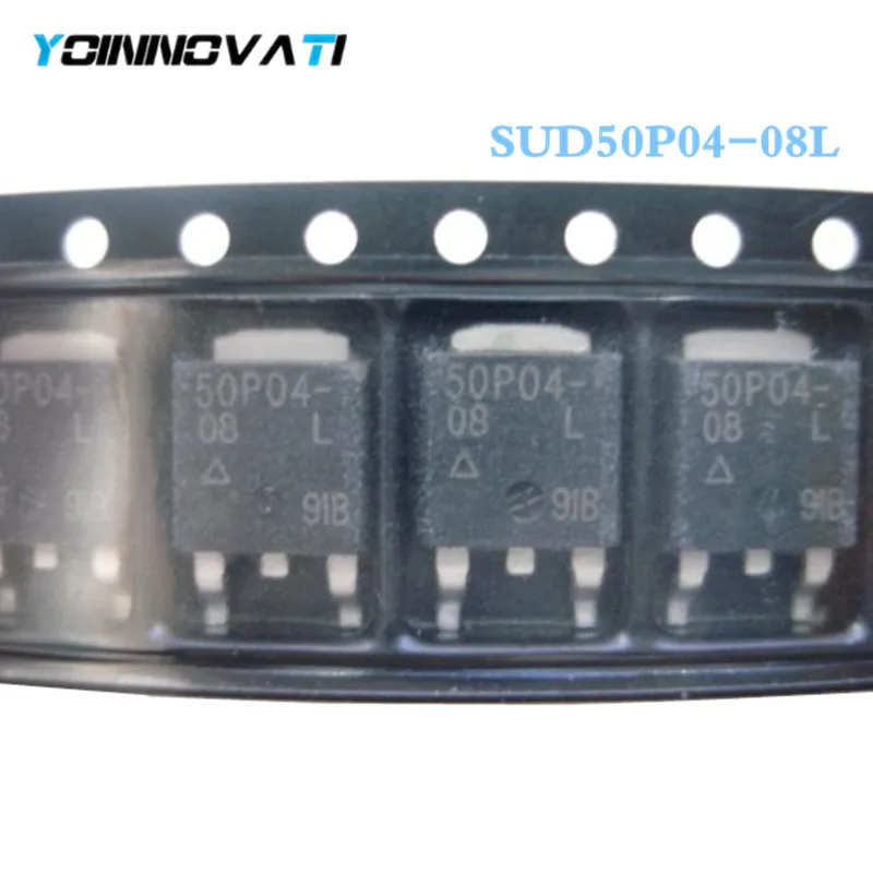 50 шт./лот MOSFET 50p04 P Channel 40 V (SUD50P04 08L) 50P04 08L TO 252 IC лучшее качество.|Интегральные схемы| |