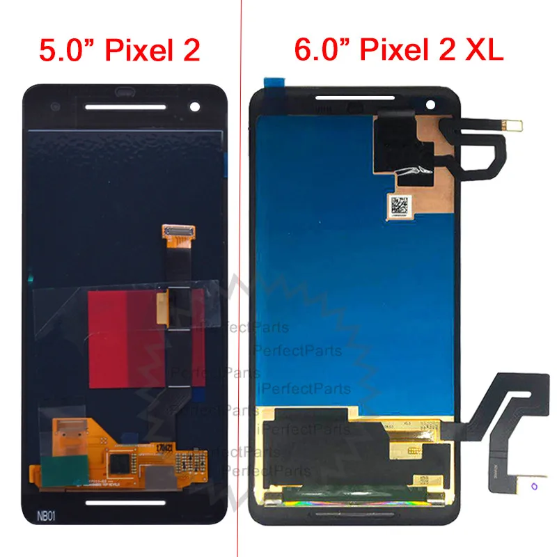 ЖК дисплей AMOLED для HTC Google Pixel 2 XL XL2 сенсорный экран стеклянный дигитайзер в сборе