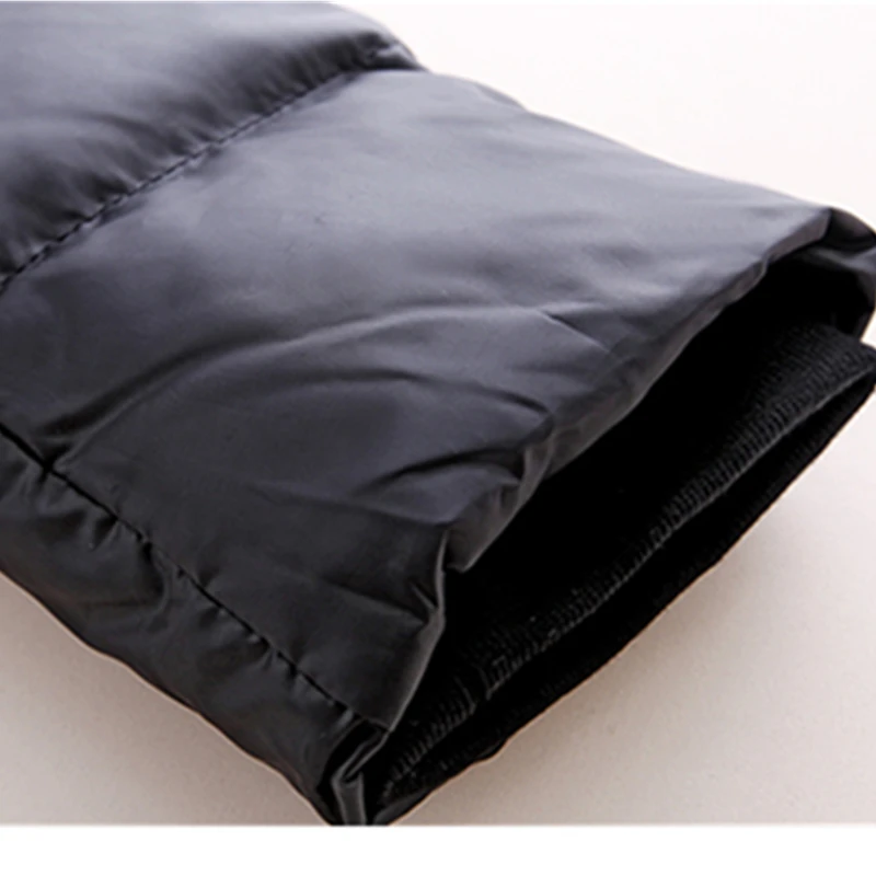 Для женщин Длинные парки 2017 новые зимние модные на молнии с принтом Макси утка