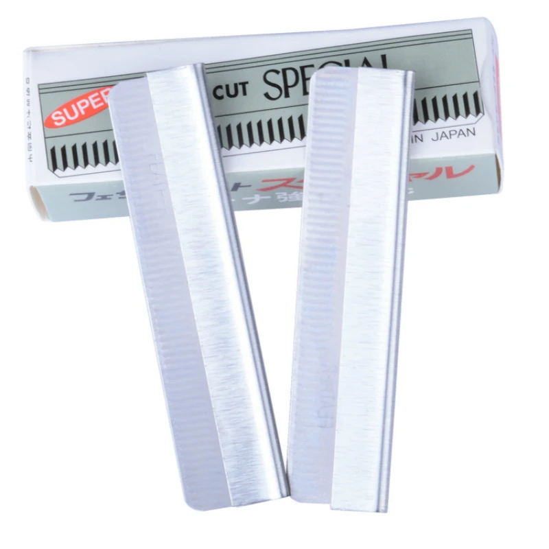 100 шт./лот лезвие для волос из нержавеющей стали нож татуировки бровей Триммер