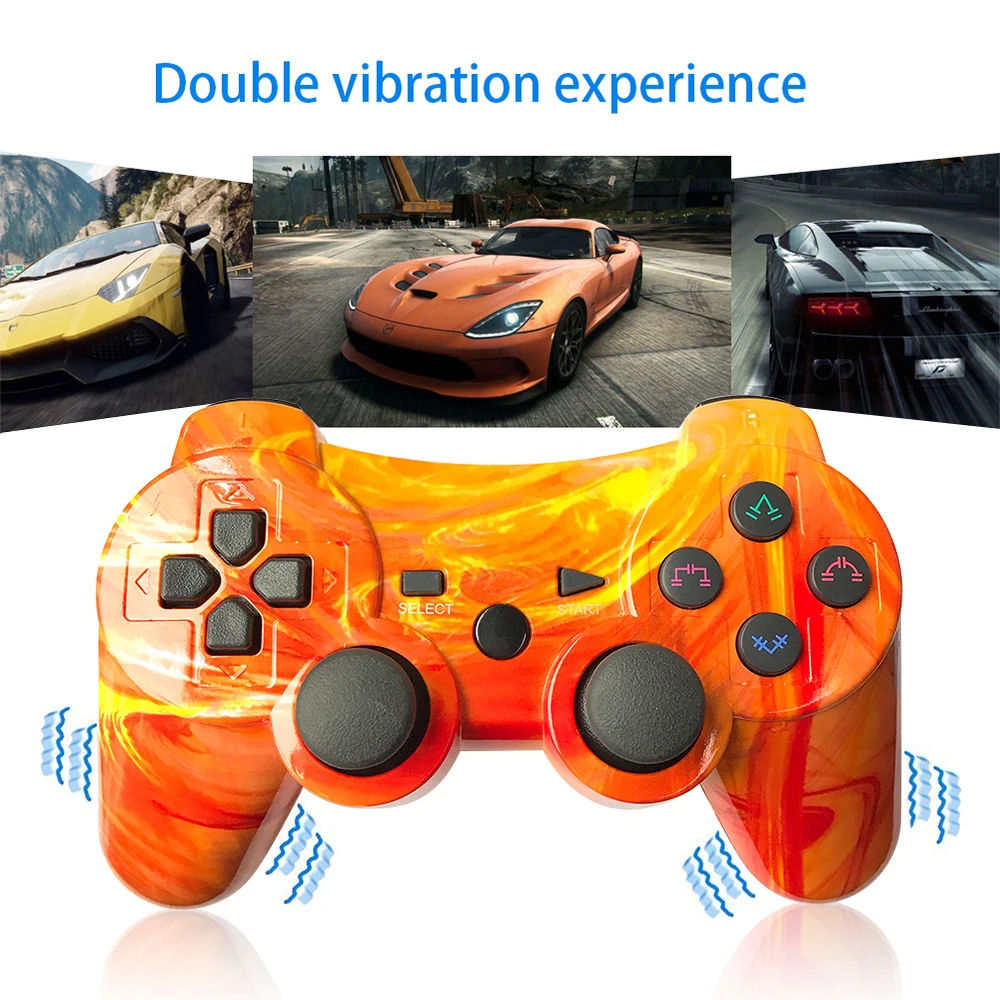 Беспроводной Bluetooth геймпад K ISHAKO для PS3 контроллер Playstation3 двойной шок игровой