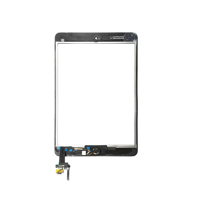 50 шт. сенсорный экран для iPad mini 3 A1599 A1600 A1601 дигитайзер кнопка домой с IC Conector