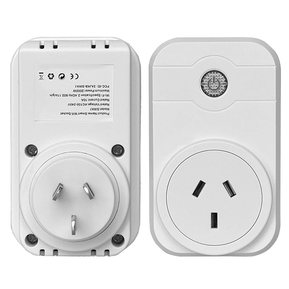 Розетка с Wi-Fi стандарта US/EU/BS/AU для умного дома