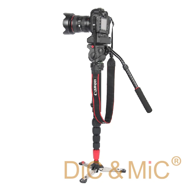 Jy0506 Алюминий сплав профессиональный монопод для видео и Камера/Штатив Canon Nikon