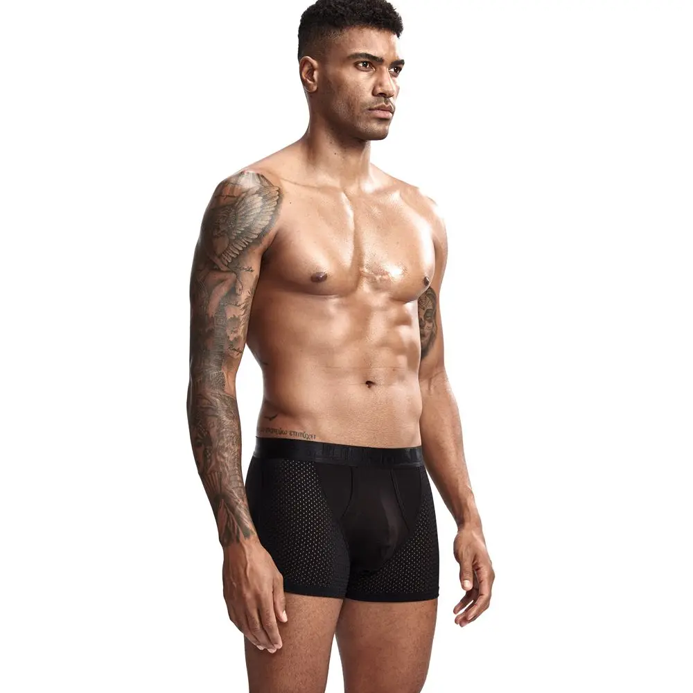 JOCKMAIL, модальное Сетчатое сексуальное мужское нижнее белье, боксерские шорты, Мошонка, уход за мошонкой, Капсульная функция, молодежное здоровье, Сеульское Выпуклое разделение, боксеры для геев