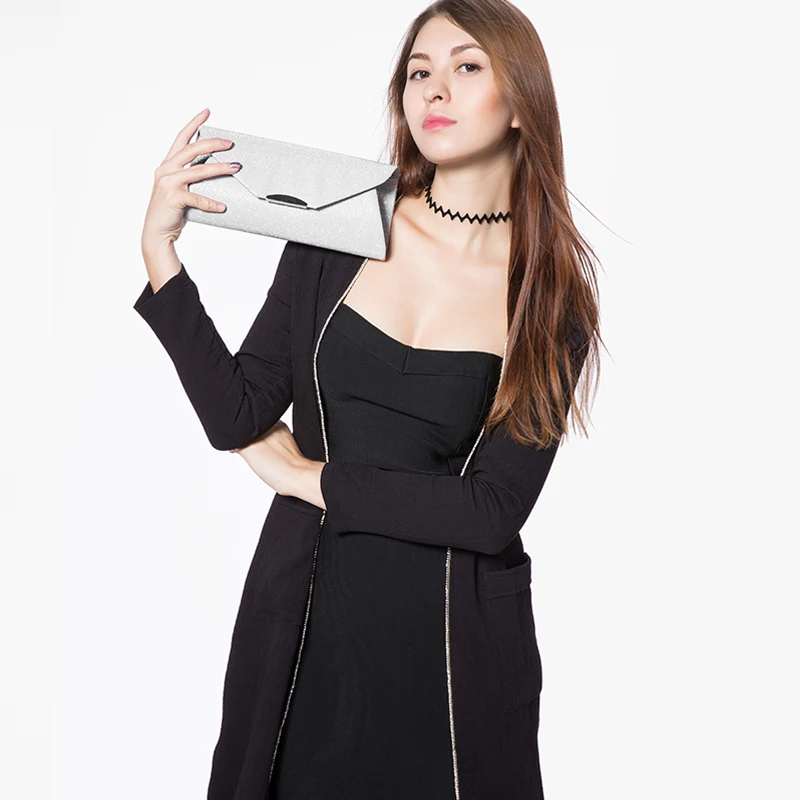 Модные женские вечерние клатчи LOVEVOOK сумки через плечо Дамский кошелек конверт
