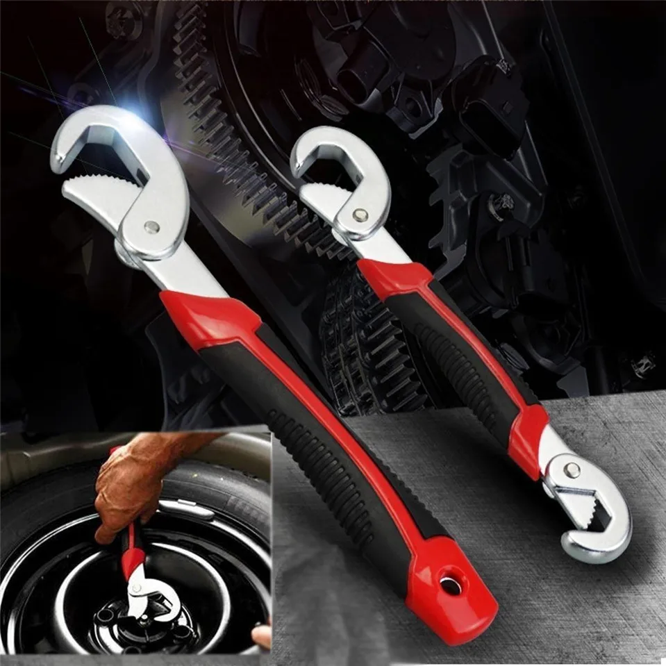 2PC Multi-Function Universal Wrench Set Snap and Grip 9-32MM For Nuts Bolts of All Shapes Sizes | Инструменты