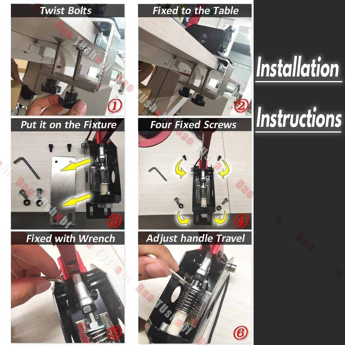 Зажим с регулируемой высотой 16 битный холл сенсор зажим ручным тормозом USB для пк
