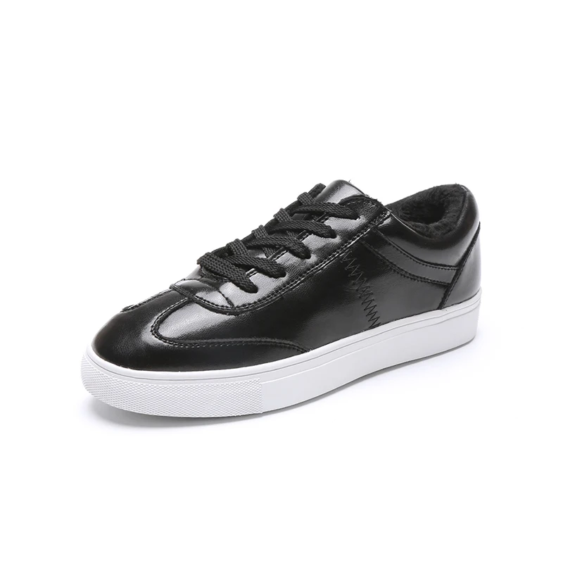 Весна и осень низкий обуви кожаный ремешок с Корейских женщин плоский мелкая рот