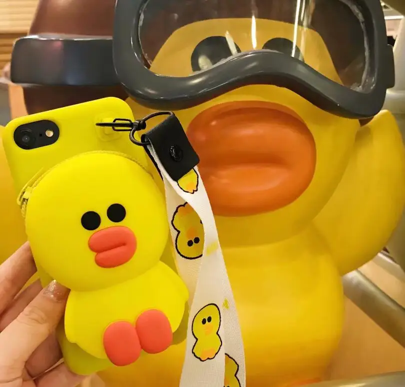 A Чехол ORYKSZ с милым мультяшным медведем для iPhone X, XR, XS, Max, 6, 6s, 7, 8 Plus, мягкий силиконовый чехол для iPhone 11 Pro, Max, задняя крышка - Цвет: A