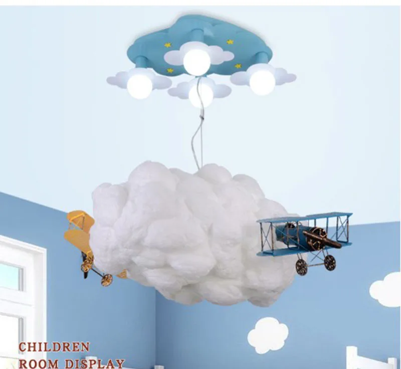 Современные облака декоративные светодиодные подвесные светильники для спальни