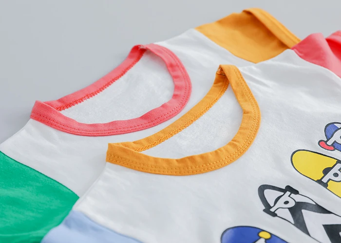 WENWENDEXINGFU Summer Toddler Infant Clothing Sets Baby Girls Boys Clothes Suits Skateboard T Shirt Shorts Kids Child | Детская одежда