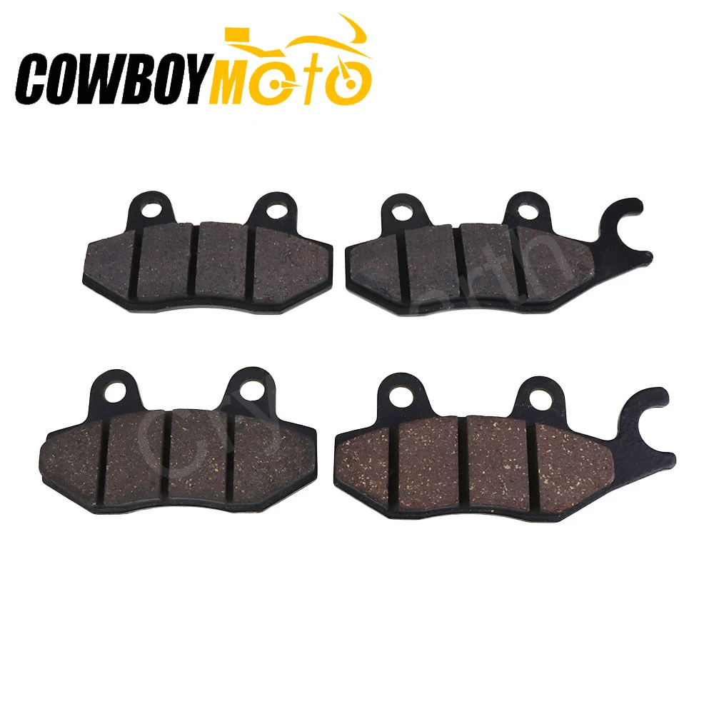 

2 пары тормозных колодок мотоцикла для KAWASAKI EX 250 Ninja 250 R 2008-2012 2009 2010 2011 EX300 EX 300 Ninja 2013-2016