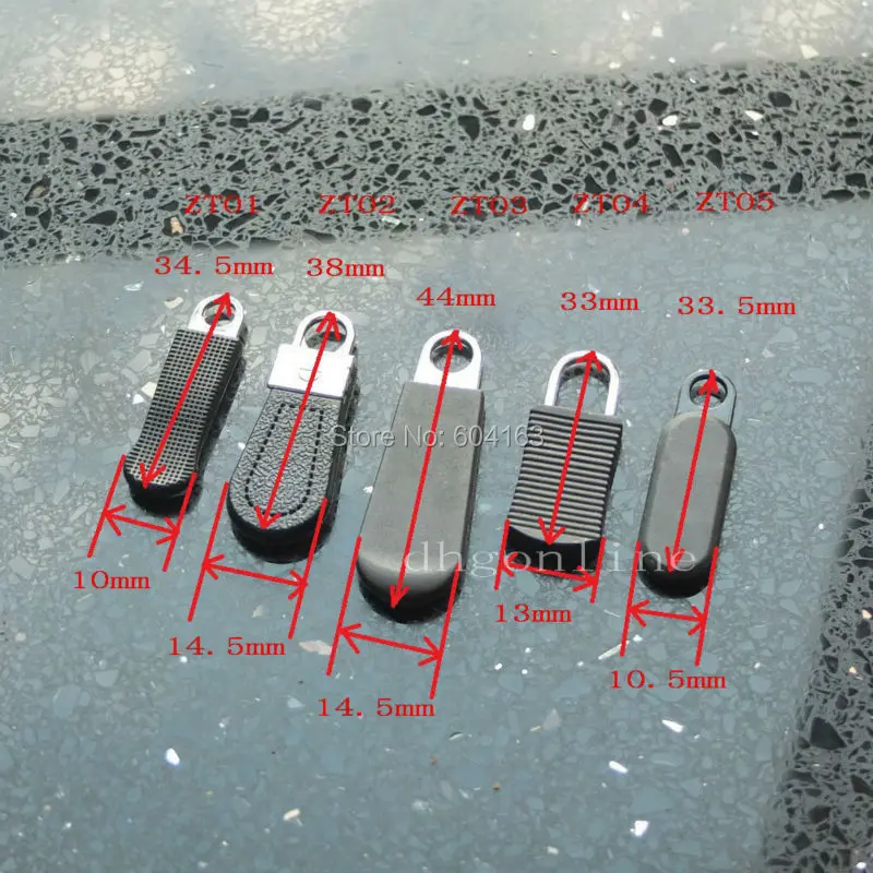 25 шт. #5 застежка молния фиксатор ремонт вытяжной вкладыш мгновенный комплект