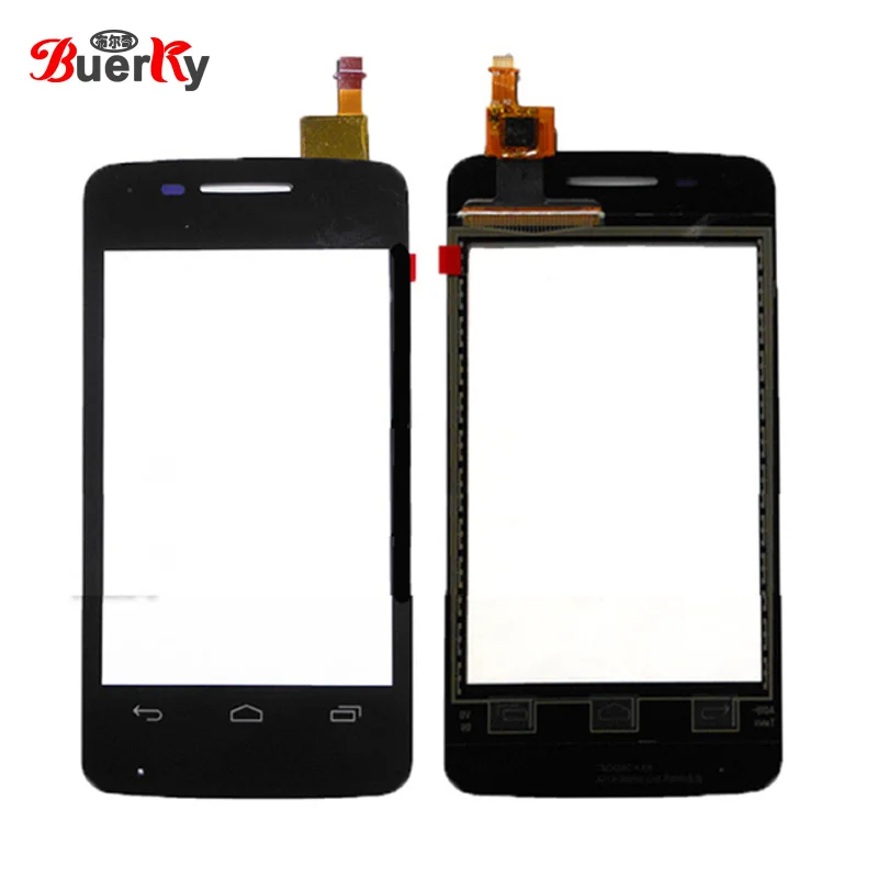 BKparts 10 шт. для Alcatel One Touch PIXI 4007X 4007D 4007A сенсорный экран сенсорная панель стекло