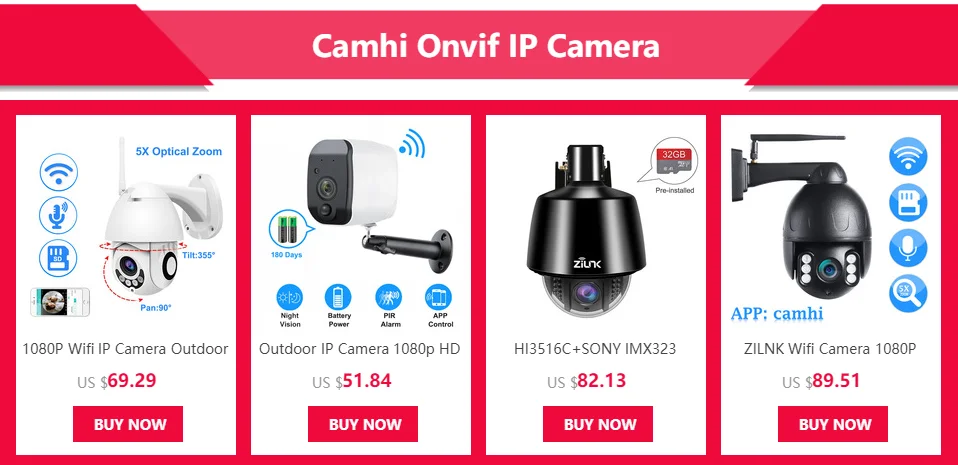 ZILNK IP камера wifi PTZ 5X Zoom 1080P HD двухстороннее аудио 2MP беспроводная безопасность Внешняя скорость мини-камера Купола Onvif CamHi