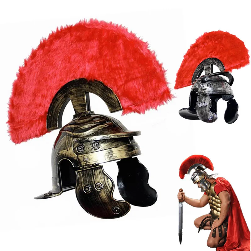 

COSPLAY dance Ancient Rome Helmet Warrior Cap Spartacus hat