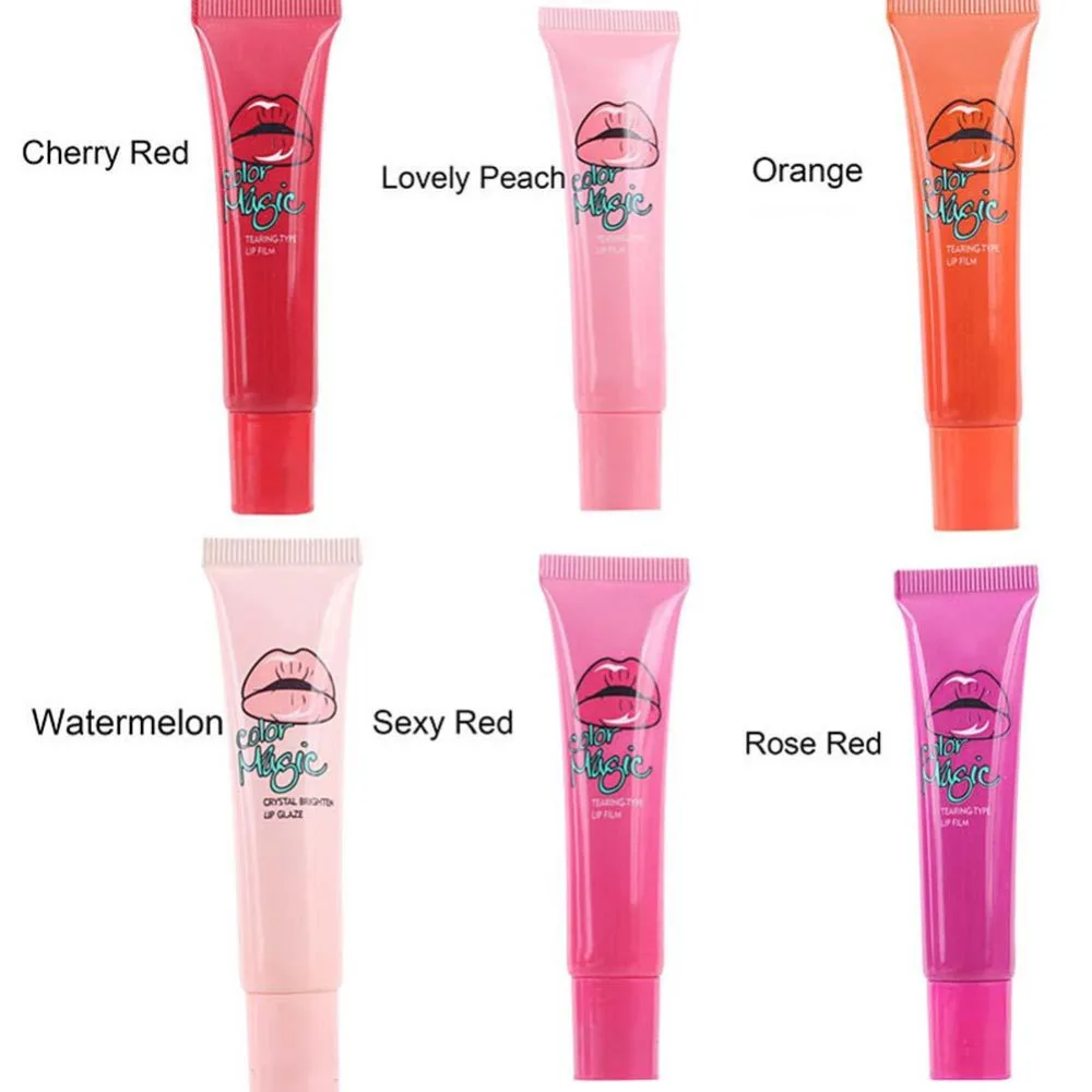 Соблазнительная маска для татуировки 6 шт. длинная прочная водостойкая Помада